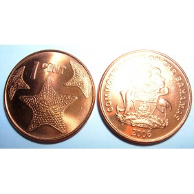 BAHAMAS 1 Cent 2006