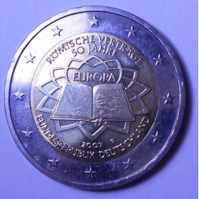 GERMANY 2 Euro 2007 F 50Th...