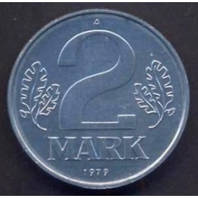 DDR 2 Mark 1979 Proof