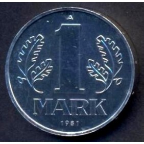 DDR 1 Mark 1981 Proof