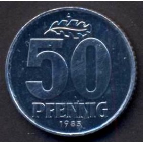 DDR 50 Pfennig 1983 Proof