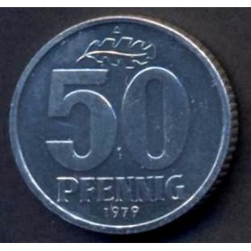 DDR 50 Pfennig 1979 Proof