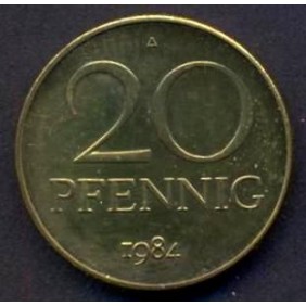DDR 20 Pfennig 1984 Proof