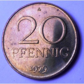 DDR 20 Pfennig 1979 Proof