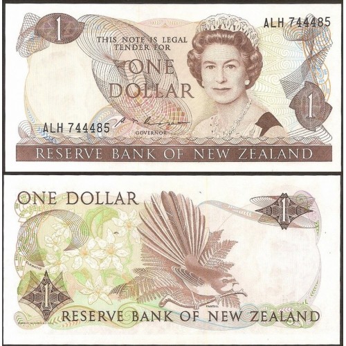 NEW ZEALAND 1 Dollar 1981