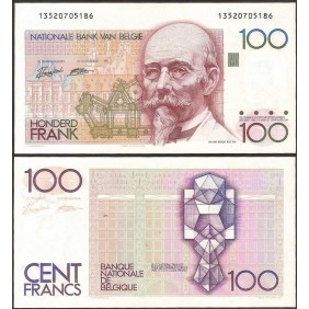 BELGIUM 100 Francs 1982