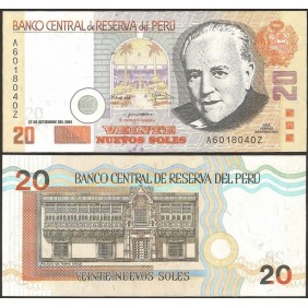 PERU 20 Nuevos Soles 2001