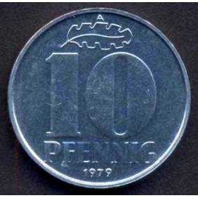 DDR 10 Pfennig 1979 PROOF