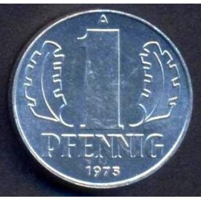 DDR 1 Pfennig 1975 UNC