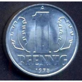 DDR 1 Pfennig 1973 UNC