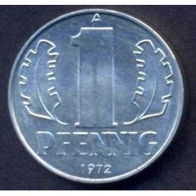 DDR 1 Pfennig 1972 UNC
