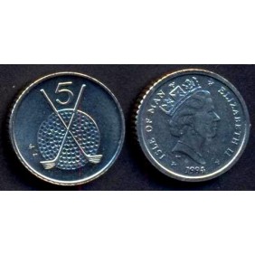 ISLE OF MAN 5 Pence 1994 AA...