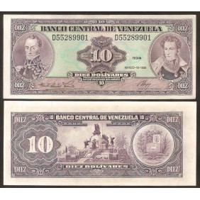 VENEZUELA 10 Bolivares 1986