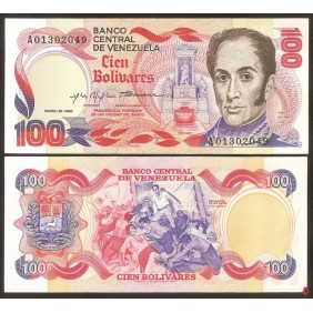 VENEZUELA 100 Bolivares...