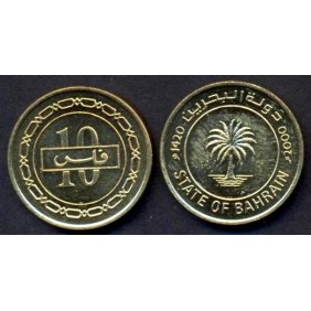 BAHRAIN 10 Fils 2000