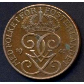 SWEDEN 5 Ore 1942 Br