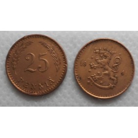 FINLAND 25 Pennia 1941