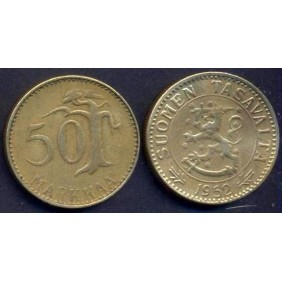 FINLAND 50 Markkaa 1952