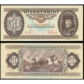 HUNGARY 50 Forint 1986