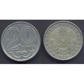 KAZAKHSTAN 20 Tenge 2000