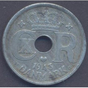 DENMARK 25 Ore 1943