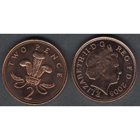 GREAT BRITAIN 2 Pence 2005