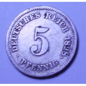 GERMANY EMPIRE 5 Pfennig...