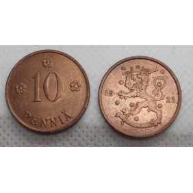 FINLAND 10 Pennia 1923
