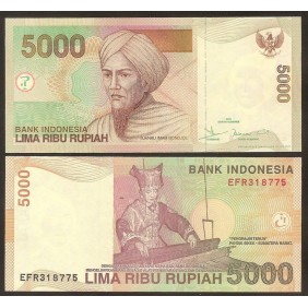 INDONESIA 5000 Rupiah...