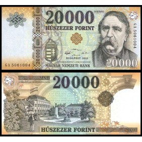 HUNGARY 20.000 Forint 2016