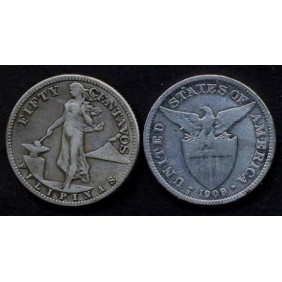 PHILIPPINES 50 Centavos...