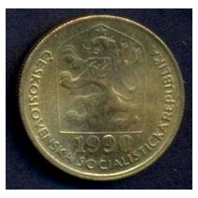 CZECHOSLOVAKIA  20 Haleru 1990