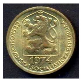 CZECHOSLOVAKIA  20 Haleru 1974