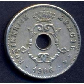 BELGIUM 10 Centimes 1906...