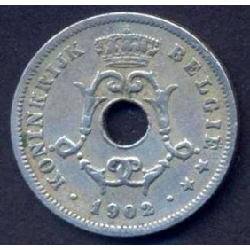 BELGIUM 10 Centimes 1902...