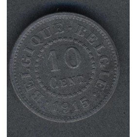 BELGIUM 10 Centimes 1915
