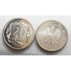 POLAND 20 Groszy 2012