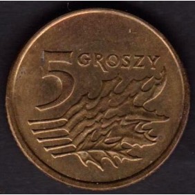 POLAND 5 Groszy 2012