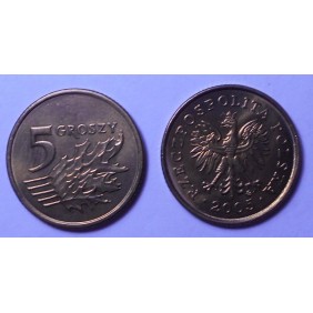 POLAND 5 Groszy 2005