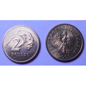 POLAND 2 Grosze 2005