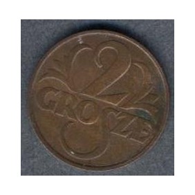 POLAND 2 Grosze 1931