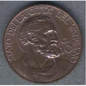 VATICANO PIO XI 10...