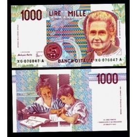 1000 Lire Montessori Serie...