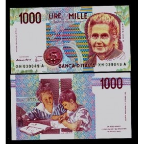 1000 Lire Montessori Serie...