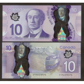 CANADA 10 Dollars 2013 Polymer