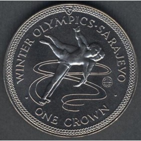 ISLE OF MAN 1 Crown 1984...