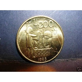 SAN MARINO 200 Lire 1995 FAO