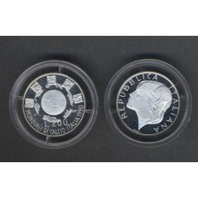 200 Lire 1989 MONDIALI DI...