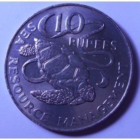 SEYCHELLES 10 Rupees 1977 FAO