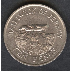 JERSEY 10 Pence 1989